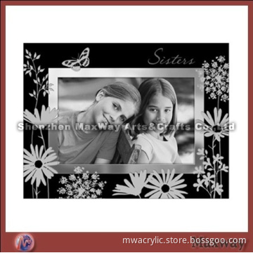 4"*6" Black Sisters Acrylic Photo/Picture Frame